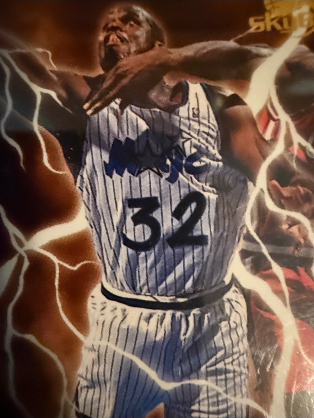 Sky Box Electrifed O'Neal Orlando Magic Trading Card - Picture 2 of 5